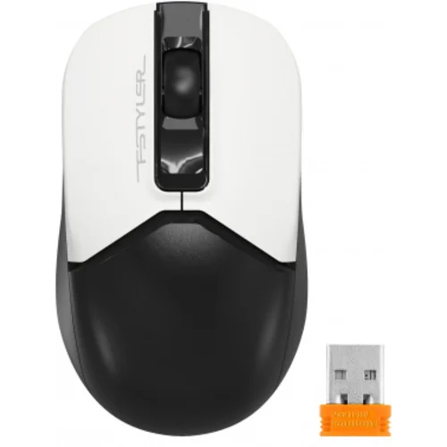 Мышь A4Tech Fstyler FG12 Panda белый/черный оптическая (1200dpi) беспроводная USB (3but) Мышь A4Tech Fstyler FG12 Panda белый/черный оптическая (1200dpi) беспроводная USB (3but)